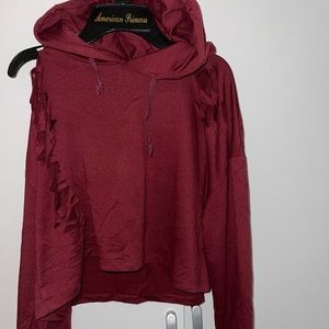 Cropped hoodie